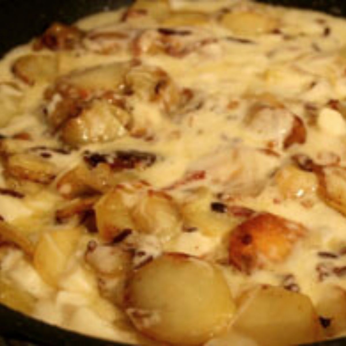 Truffade is a similar dish to scalloped potatoes