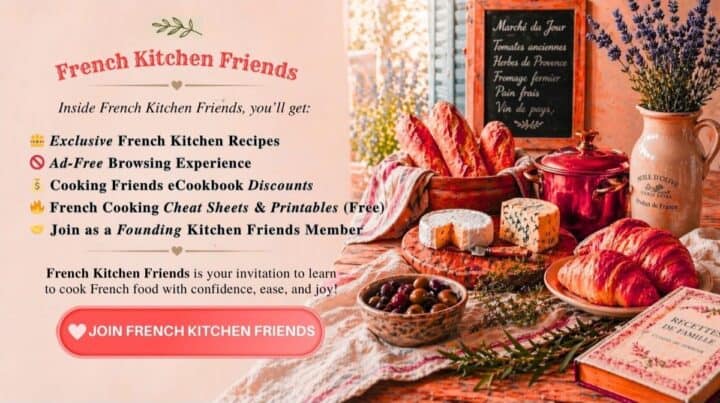 French Kitchen Friends provides special perks for followers to Love French Food.