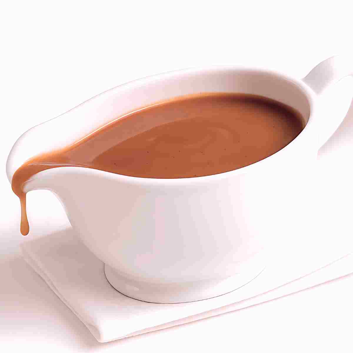 A rich velvety sauce made from stock, mirepoix, and tomato puree.