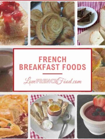 French breakfast foods, what petit déjeuner really means.