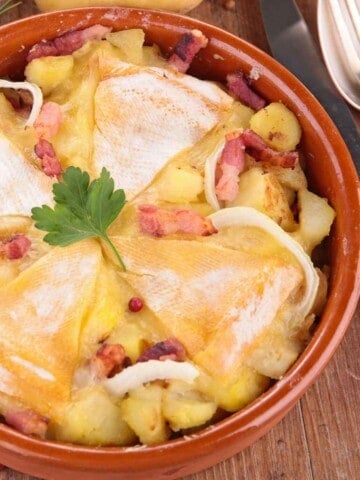 Tartiflette is a classic traditional French potato recipe.